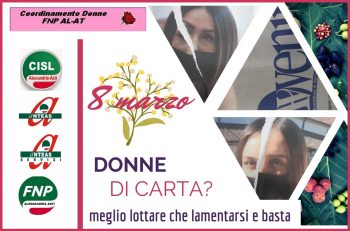 Marzo donna 2022 – nuovo evento social organizzato dal coordinamento donne FNP CISL Alessandria Asti