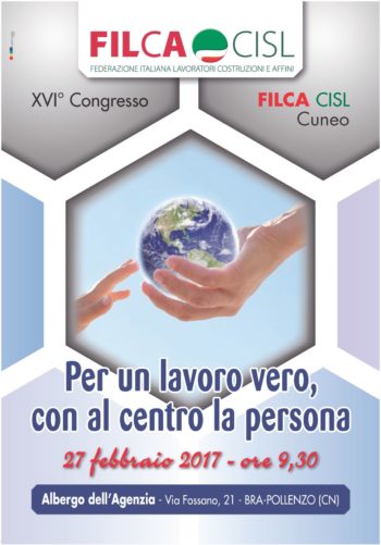 Filca Cisl Cuneo XVI Congresso provinciale