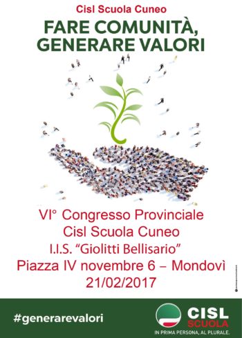 VI Congresso Cisl Scuola Cuneo