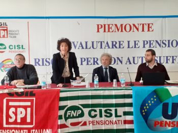 Convegno unitario Fnp-Spi-Uilp Piemonte sull’invecchiamento attivo