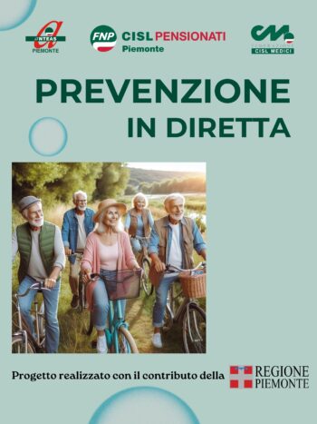 Partito il progetto “La prevenzione in diretta” di Anteas Piemonte con FNP, CISL Medici e Regione Piemonte