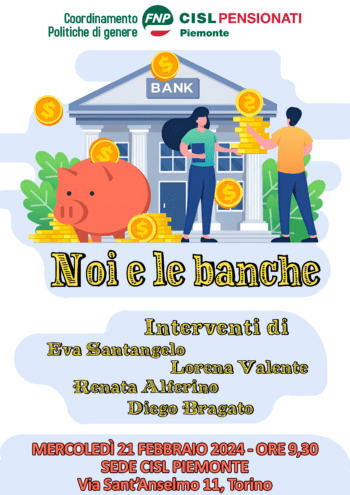 Seminario Fnp di educazione finanziaria “Noi e le banche”