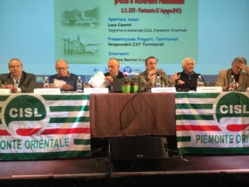 La Cisl Piemonte Orientale scommette su progetto zone e nuovo ruolo nel territorio