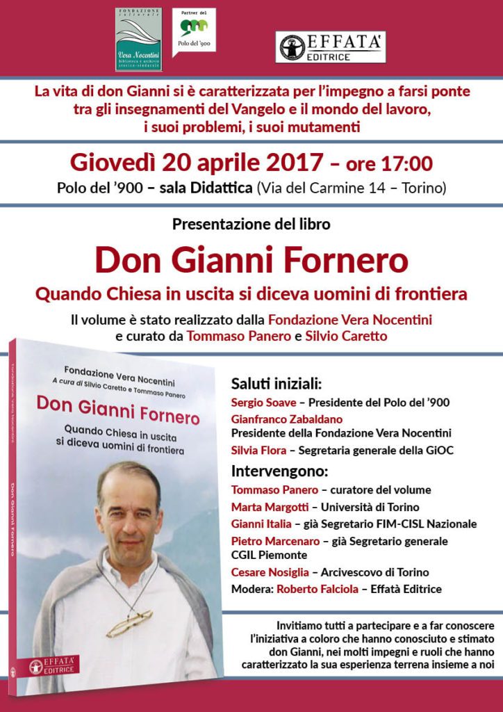 Presentazione don Fornero - 20 aprile 2017