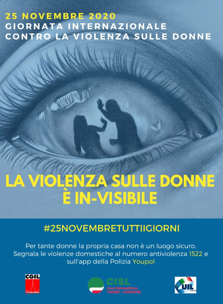 Manifesto_unitario_Torino - 25 novembre 2020
