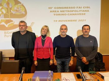 Ivana Camisassa confermata alla guida della Fai Cisl Torino-Canavese