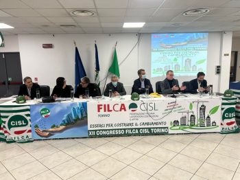 “Esserci per costruire il cambiamento”: all’hotel Gallia di Pianezza il XII congresso della Filca Cisl Torino-Canavese