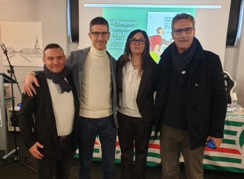 Bruno Bartone riconfermato al vertice dell’Slp Cisl Torino-Canavese