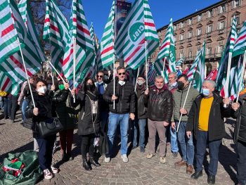 La Cisl Torino-Canavese aderisce alla manifestazione di sabato 12 marzo a Torino contro la guerra in Ucraina