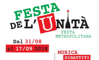 La Cisl ai dibattiti della Festa de l’Unità di Torino dal 31 agosto al 17 settembre