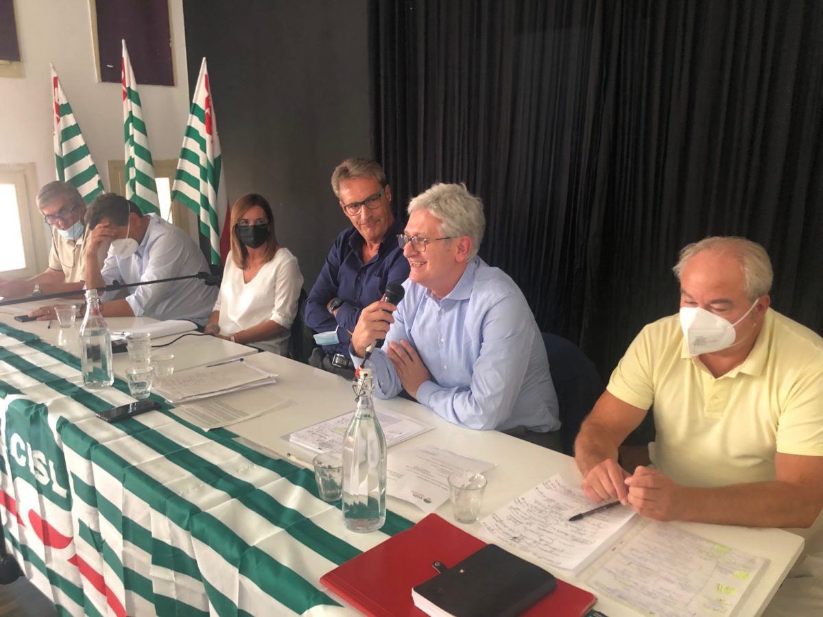 Colombini al Comitato esecutivo della Cisl Torino Canavese