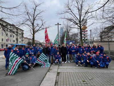 Lo sciopero di 8 ore dei dipendenti Enel in Piemonte